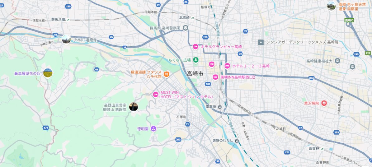 群馬マップ_高崎