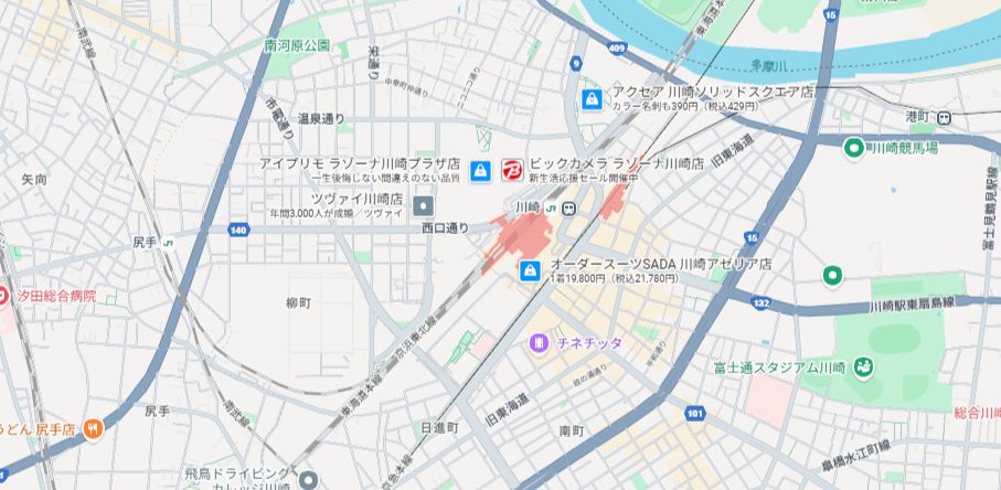川崎マップ_川崎駅