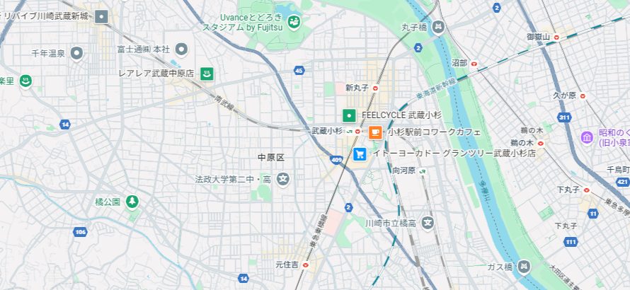川崎マップ_武蔵小杉